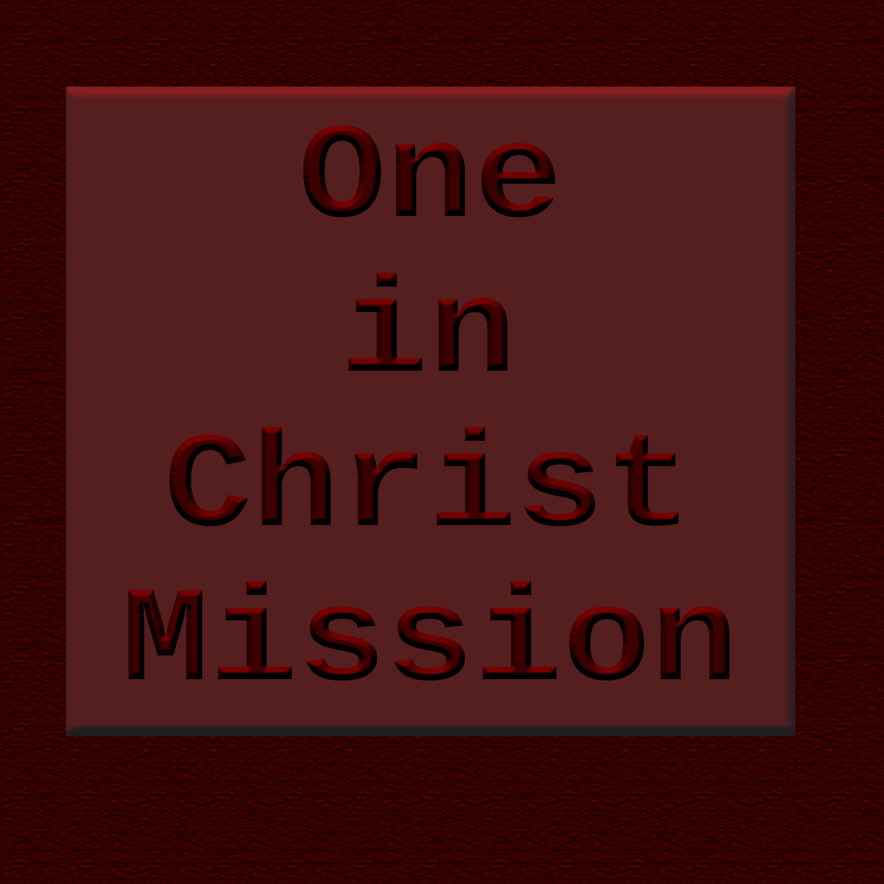 One in Christ
